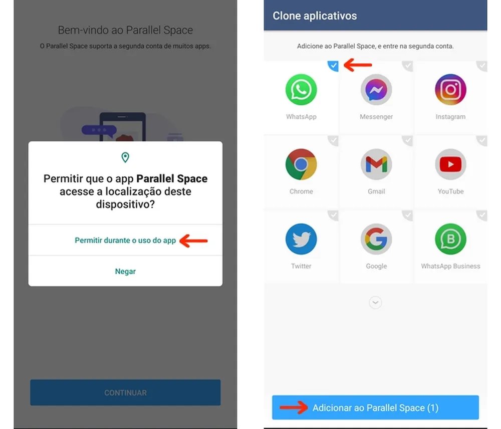 app terceiro para clonar whatsapp