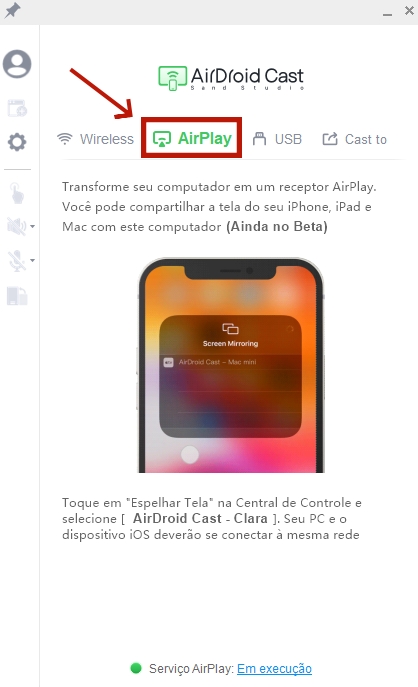 airdroid cast airplay