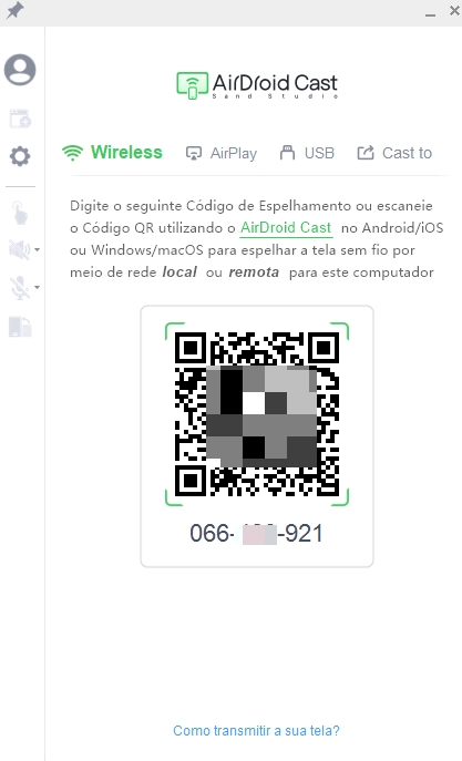 AirDroid Cast no celular