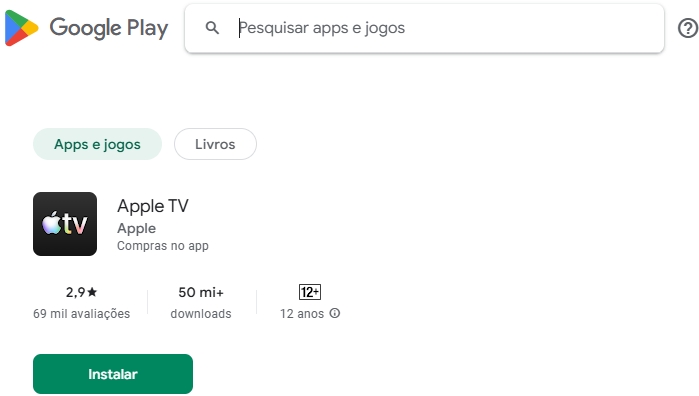 Apple TV+ na Google Play