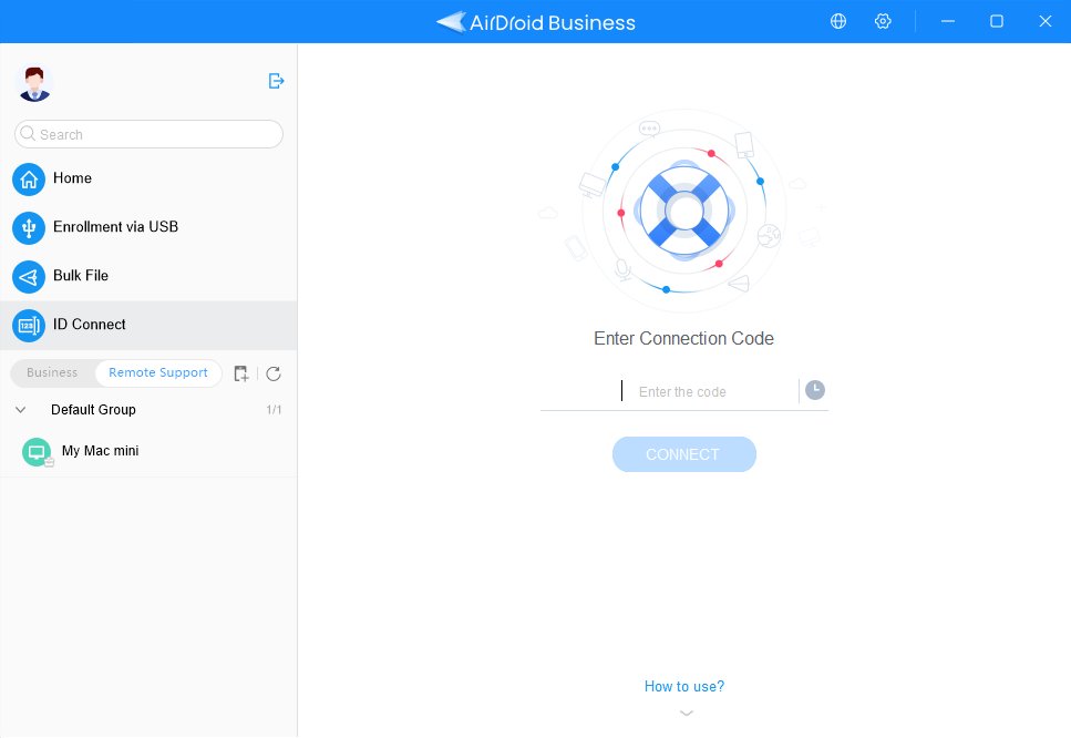 AirDroid Business ID connect