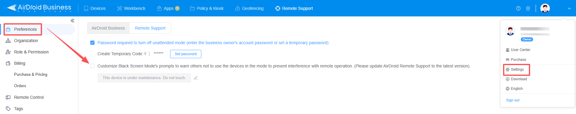 enable prompt customization