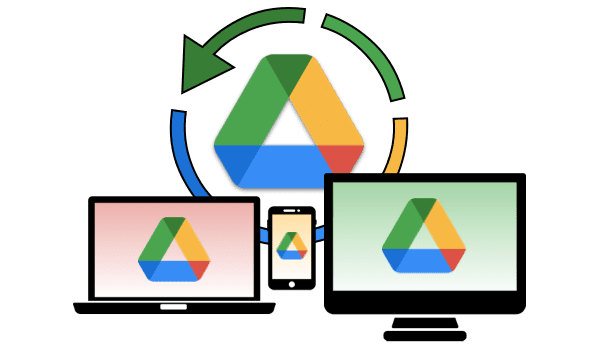 connect android to mac via google drive