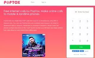 poptox free voip website