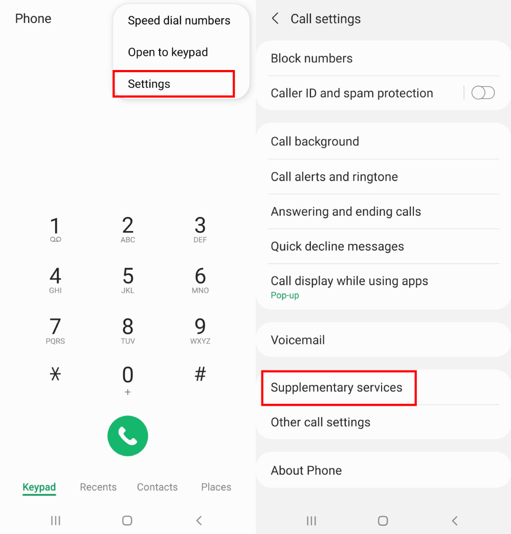 how to permanently block a phone number android