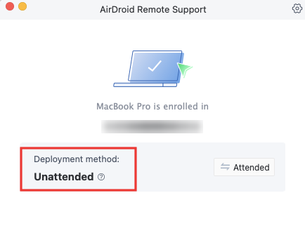 unattended mode
