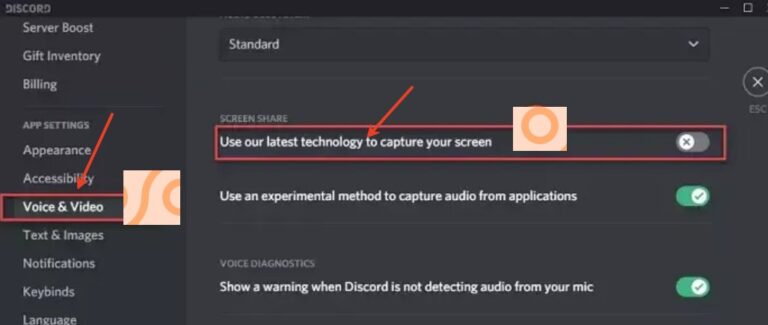 Turn Off “Use Our Latest Technology” in Discord