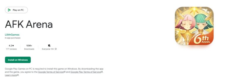 afkarena on google play games