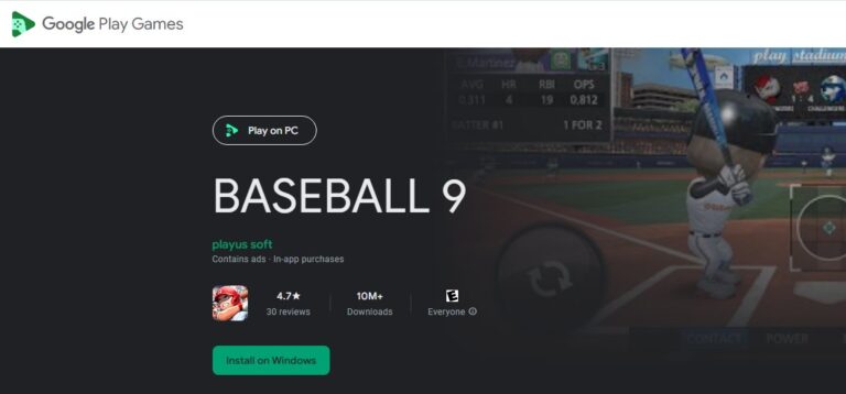 baseball 9 on google play games