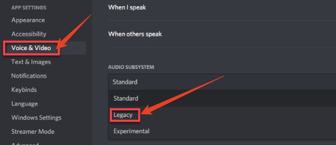 change standard to legacy