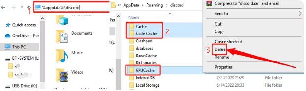 clear discord cache