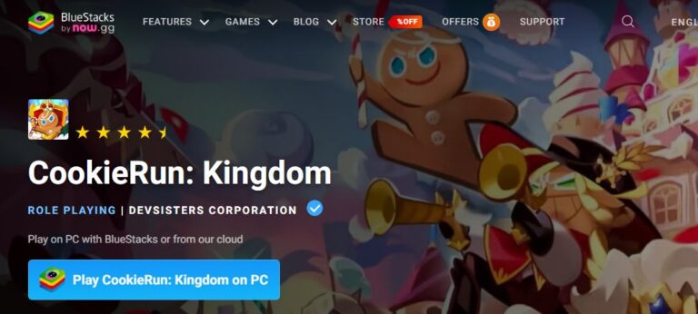 cookierun kingdom on bluestacks
