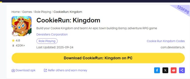 cookierun kingdom on ldplayer