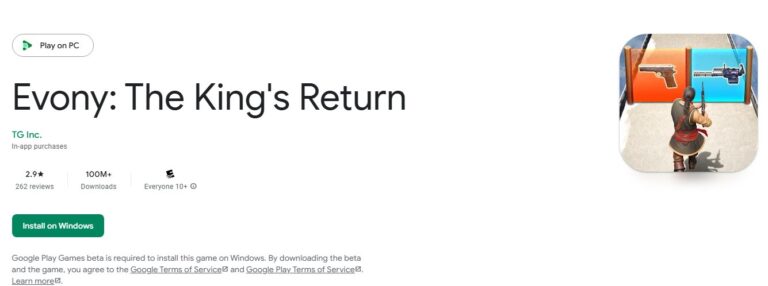 evony on google play games