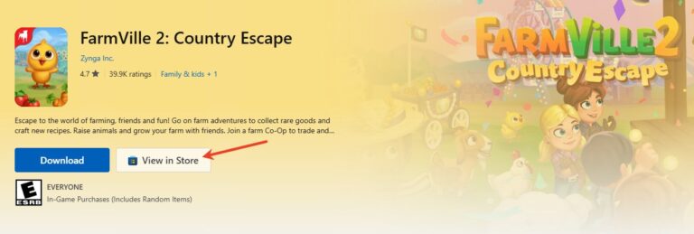 farmVille 2 on microsoft store