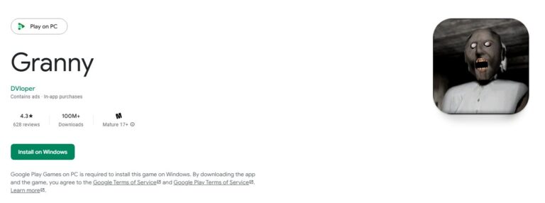 granny on google play games