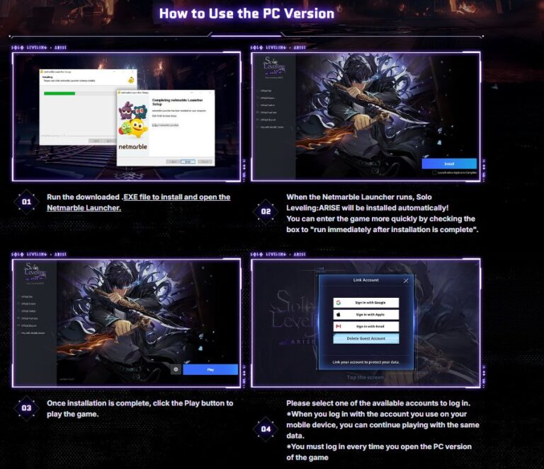 how to use the pc client version