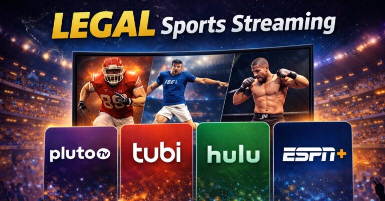 legal sports streaming