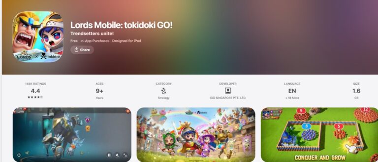 lords mobile on app store