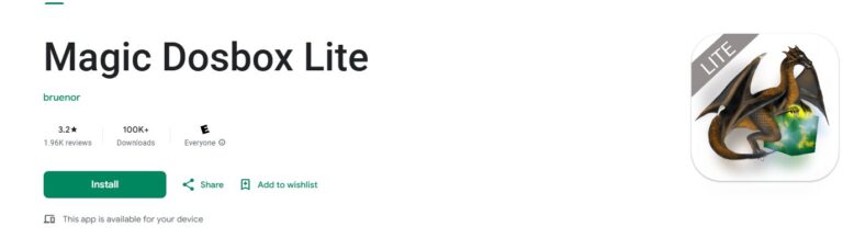 magic dosbox lite