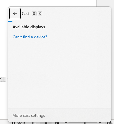 miracast on windows pc
