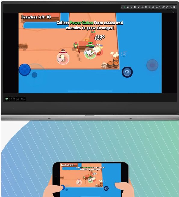 play brawl stars on chromebook with airdroid cast
