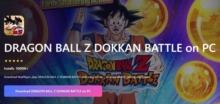 play dragon ball z dokkan battle with emulator