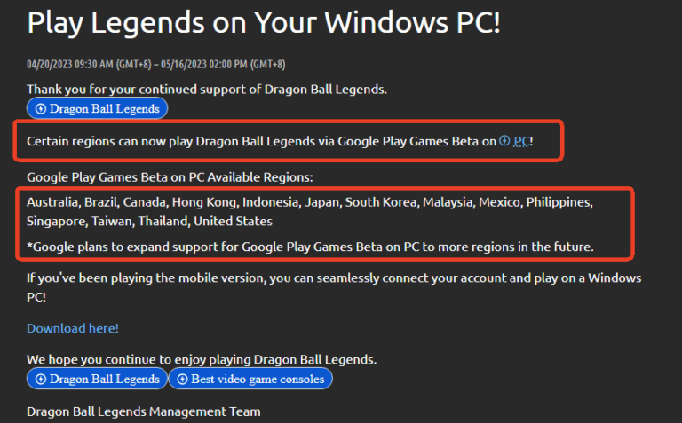 play legends on pc