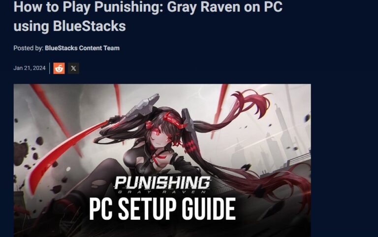 punishing gray raven on emulators