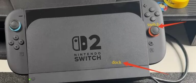put switch in the dock