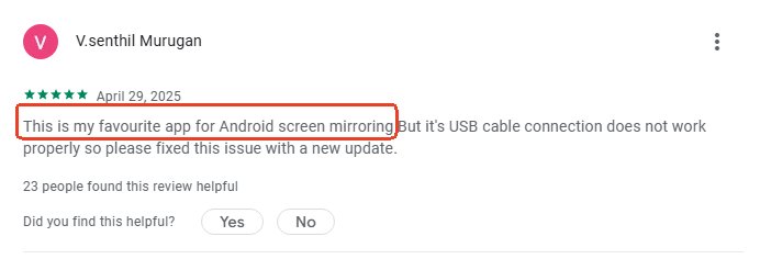 review of Android compatiblity