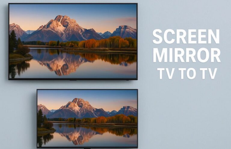 screen mirror tv to tv