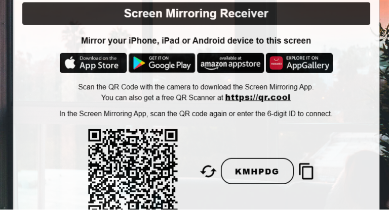 screen mirroring app