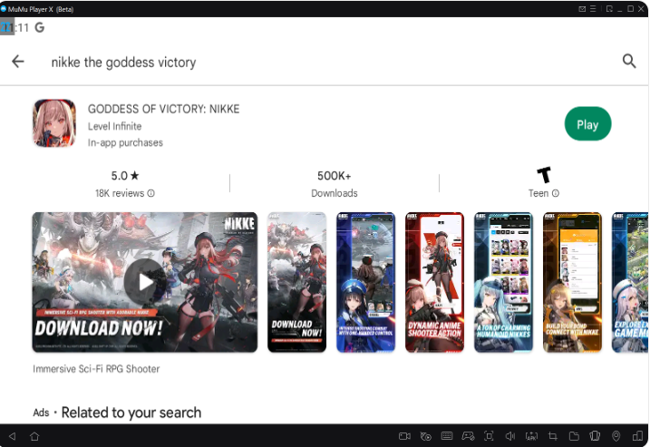 search and install