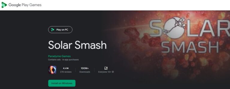 solar smash on google play games