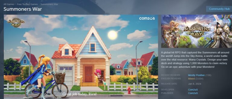 summoners war on steam