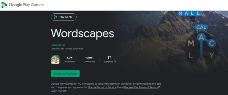 wordscapes on google play games