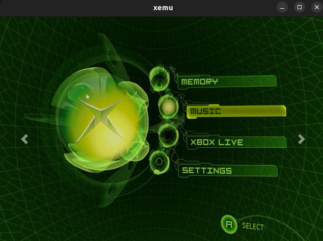 xemu emulator