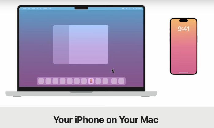 your iphone on mac