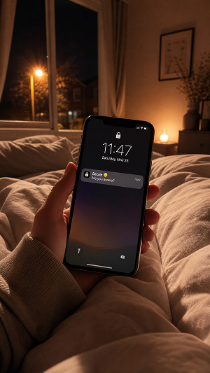  text from a secret contact