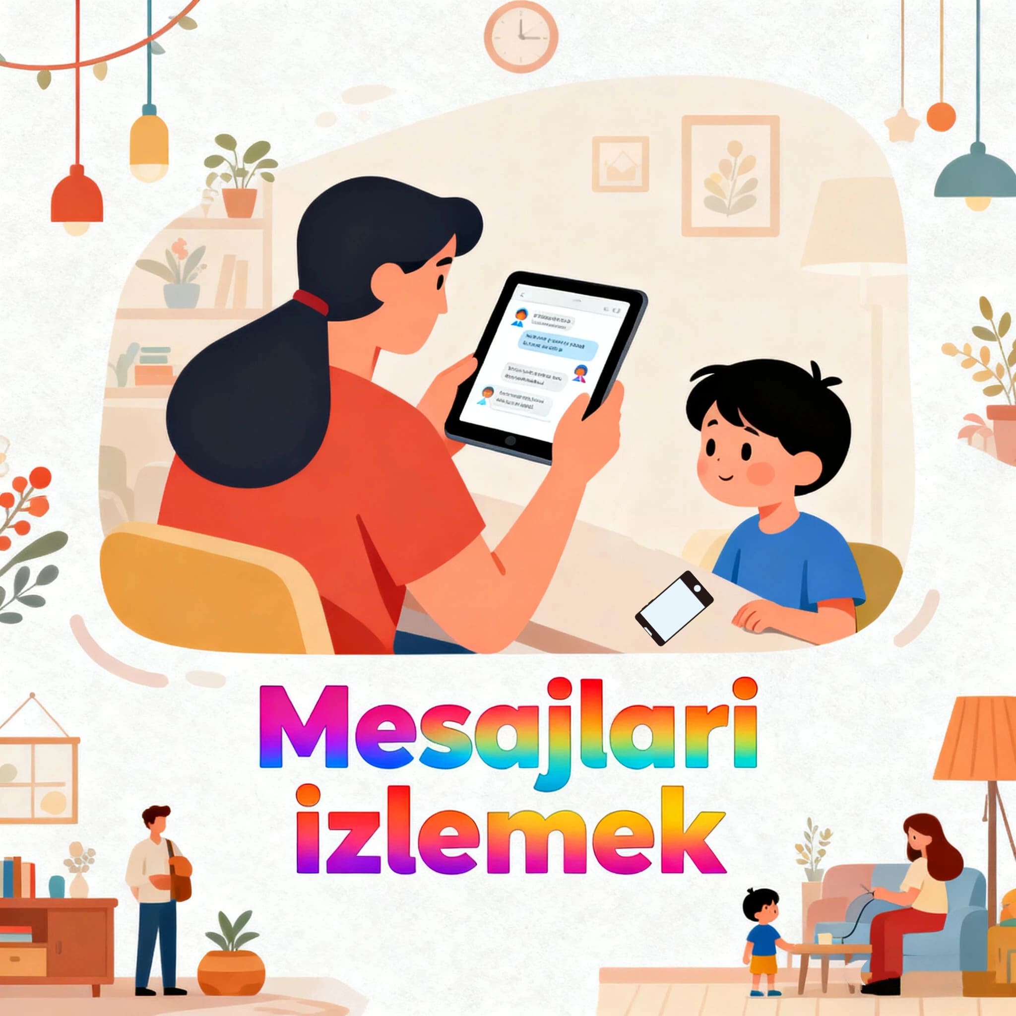 iPhone ve Android'de çocuğumun mesajlarını nasıl takip ederim