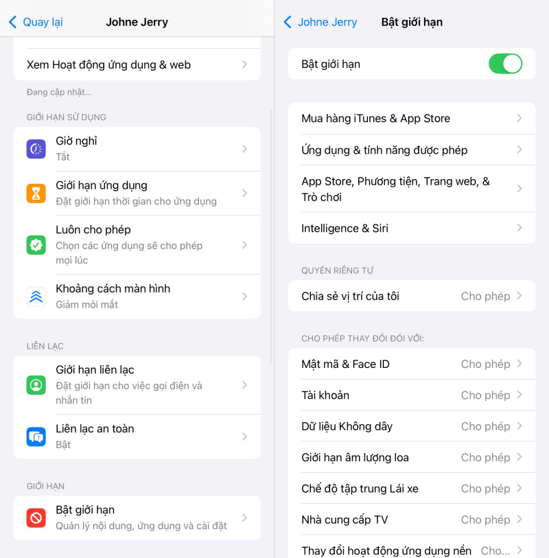 Thời gian sử dụng