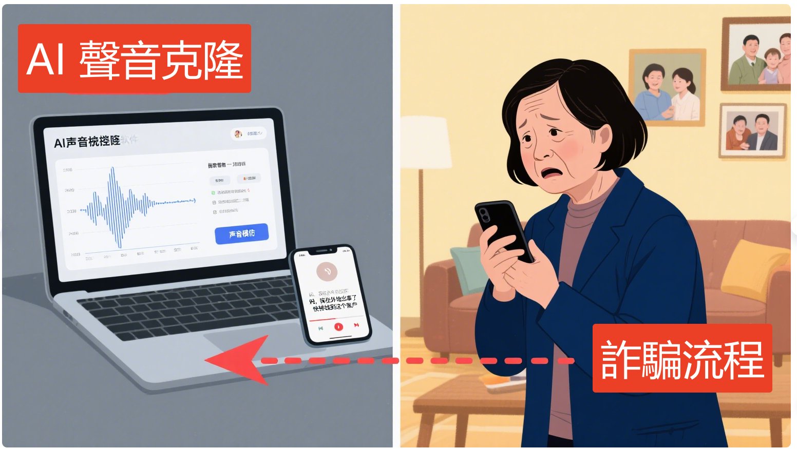 AI 聲音克隆詐騙