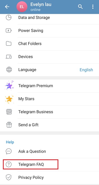 Telegram FAQ