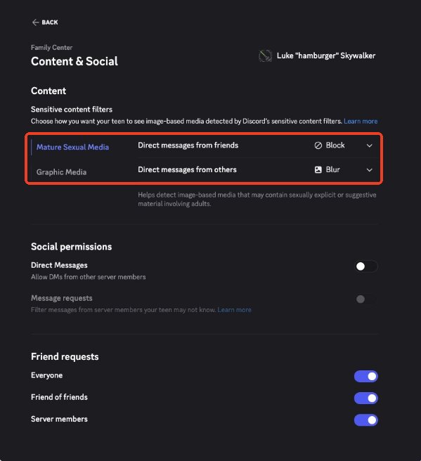過濾 Discord 敏感内容