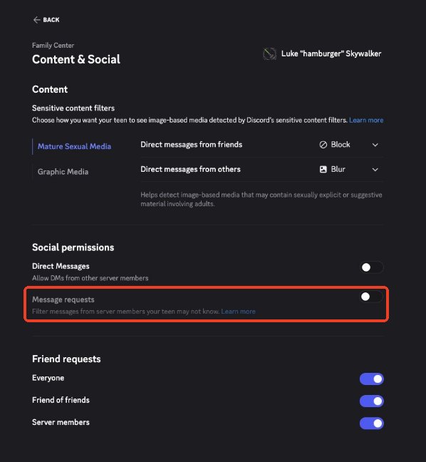 開啓 Discord 訊息請求