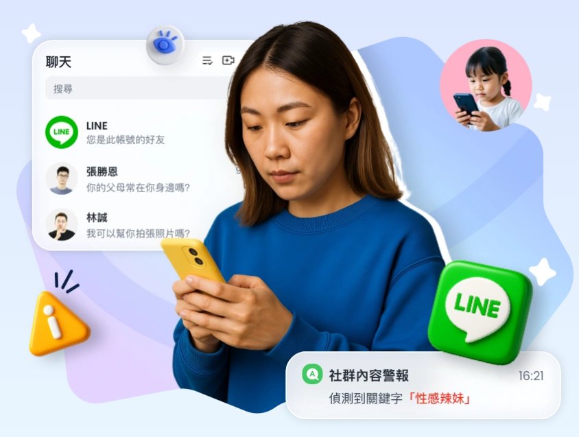 LINE 監控 App - AirDroid
