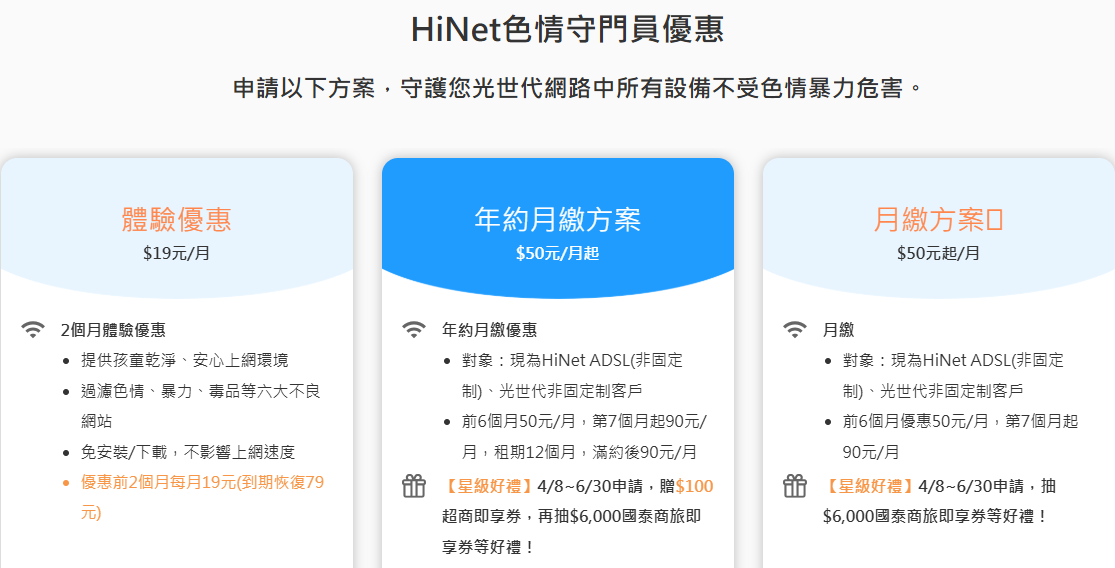 中華電信寬頻 色情管理員
