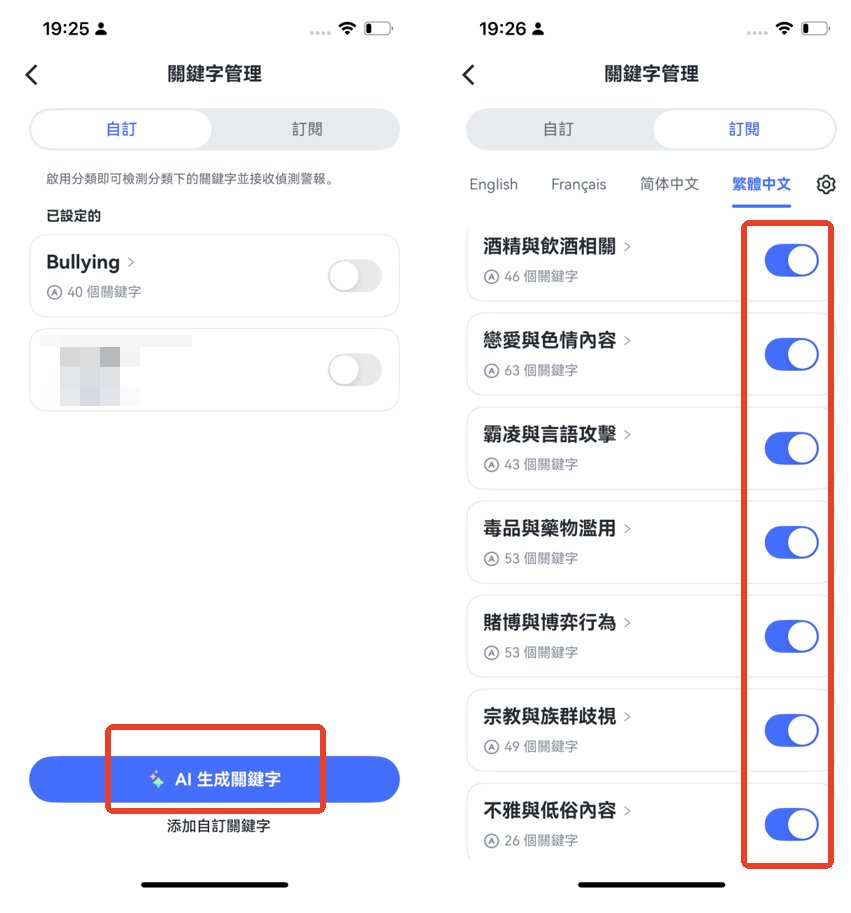 AI 關鍵字生成 - LINE 監控
