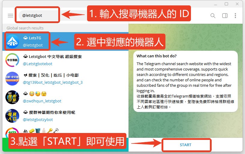 Telegram 群組搜尋指南